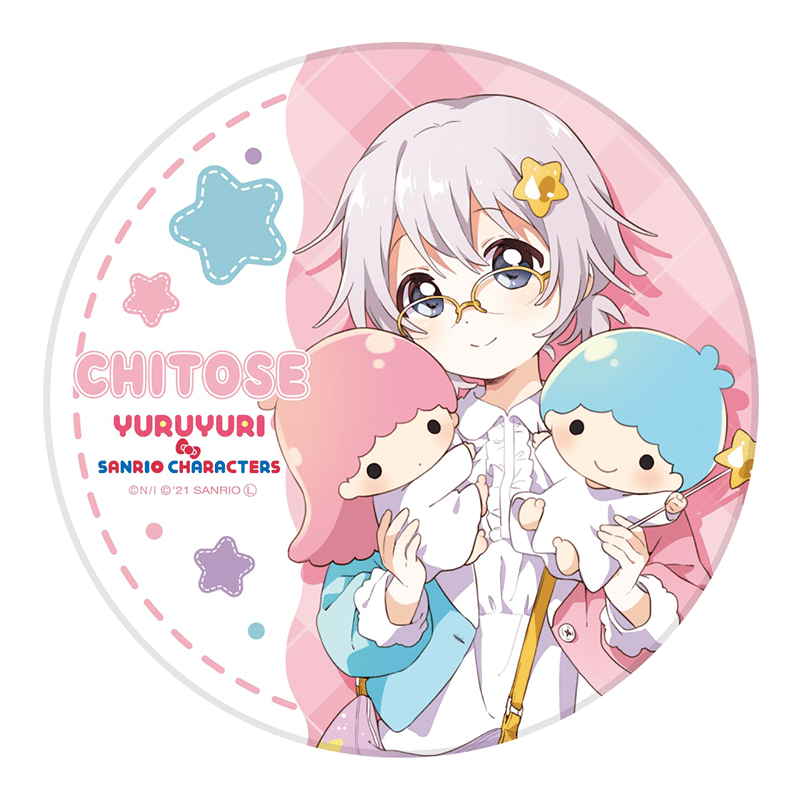 ゆるゆり×サンリオキャラクターズ 白雲石吸水コースター 千歳 ゆるゆり×サンリオキャラクターズ 白雲石吸水コースター 千歳