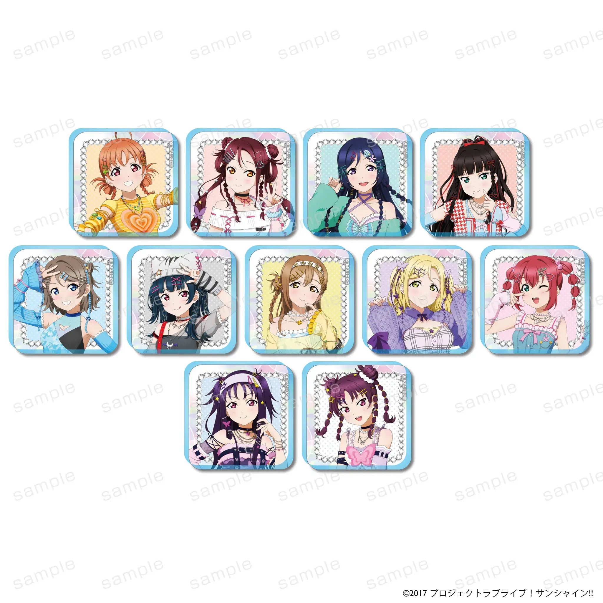 ラブライブ！サンシャイン!! アクリルマグネット Y2K ver.（全11種