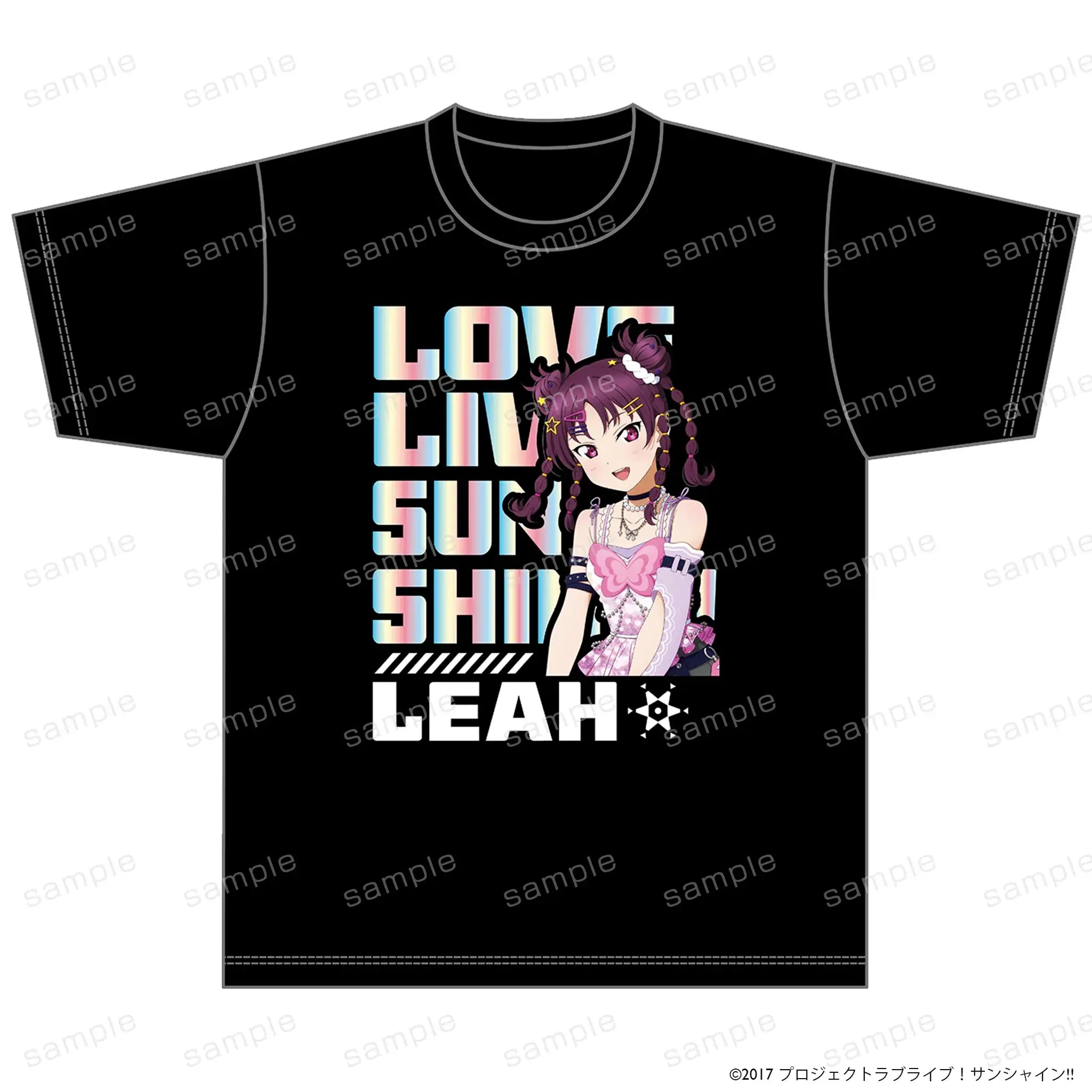 ラブライブ！サンシャイン!! ホログラムTシャツ 鹿角理亞 Y2K ver