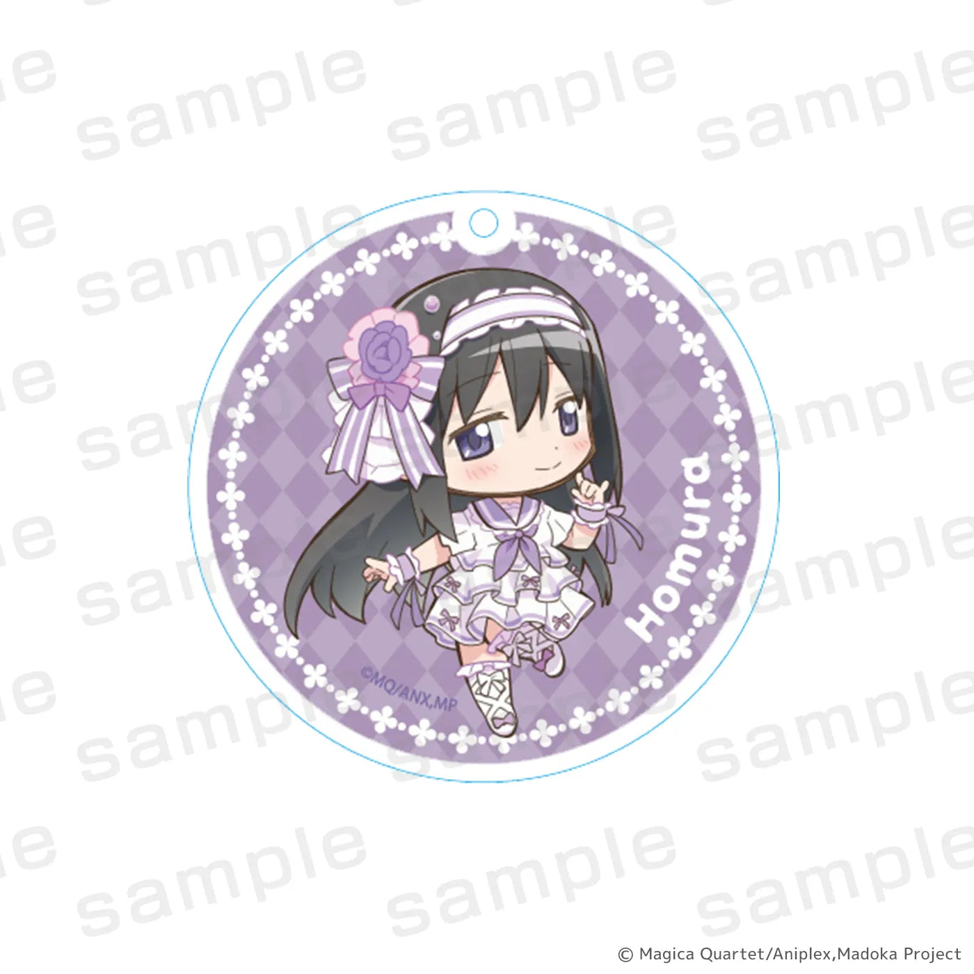 魔法少女まどか☆マギカ アクリルキーホルダー 暁美ほむら WHITE【2026