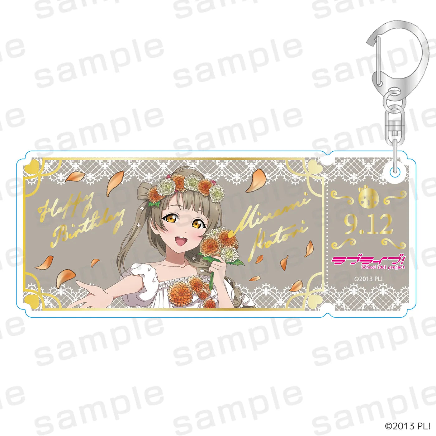 LoveLive! Series Summer Birthday Collection 箔押しチケットアクリル