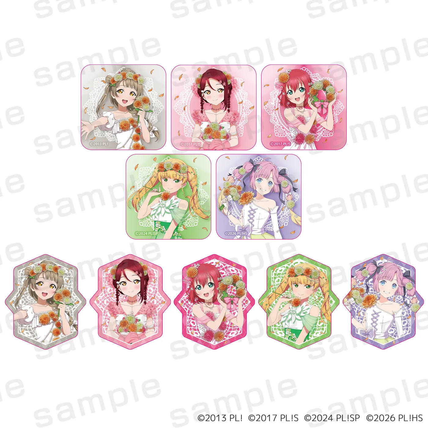 LoveLive! Series Summer Birthday Collection アクリルマグネット