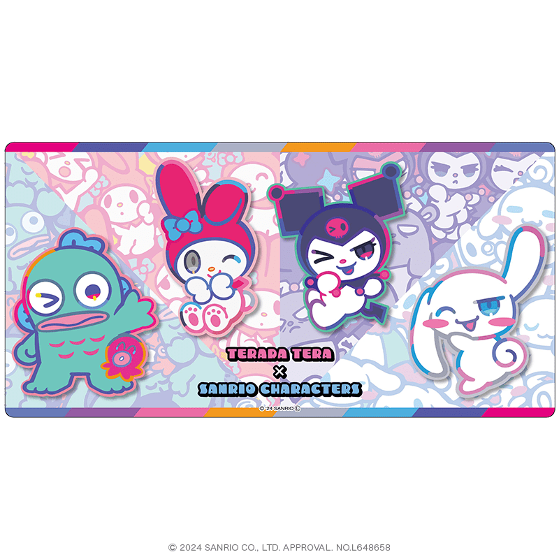 寺田てら　サンリオキャラクターズ　ラバーマット　プレイマット　デスクマット 寺田てら×サンリオキャラクターズ ラバーマット – PremiumShopOnline