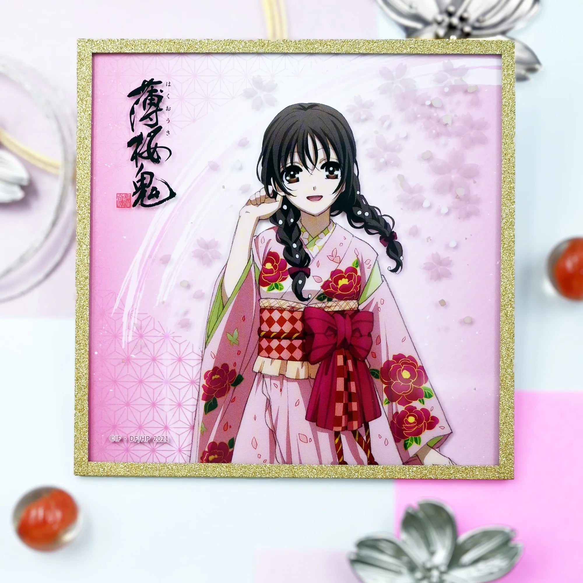 薄桜鬼 クリア色紙 雪村千鶴【予約】【2026年11月下旬より順次発送予定】【hk-11】