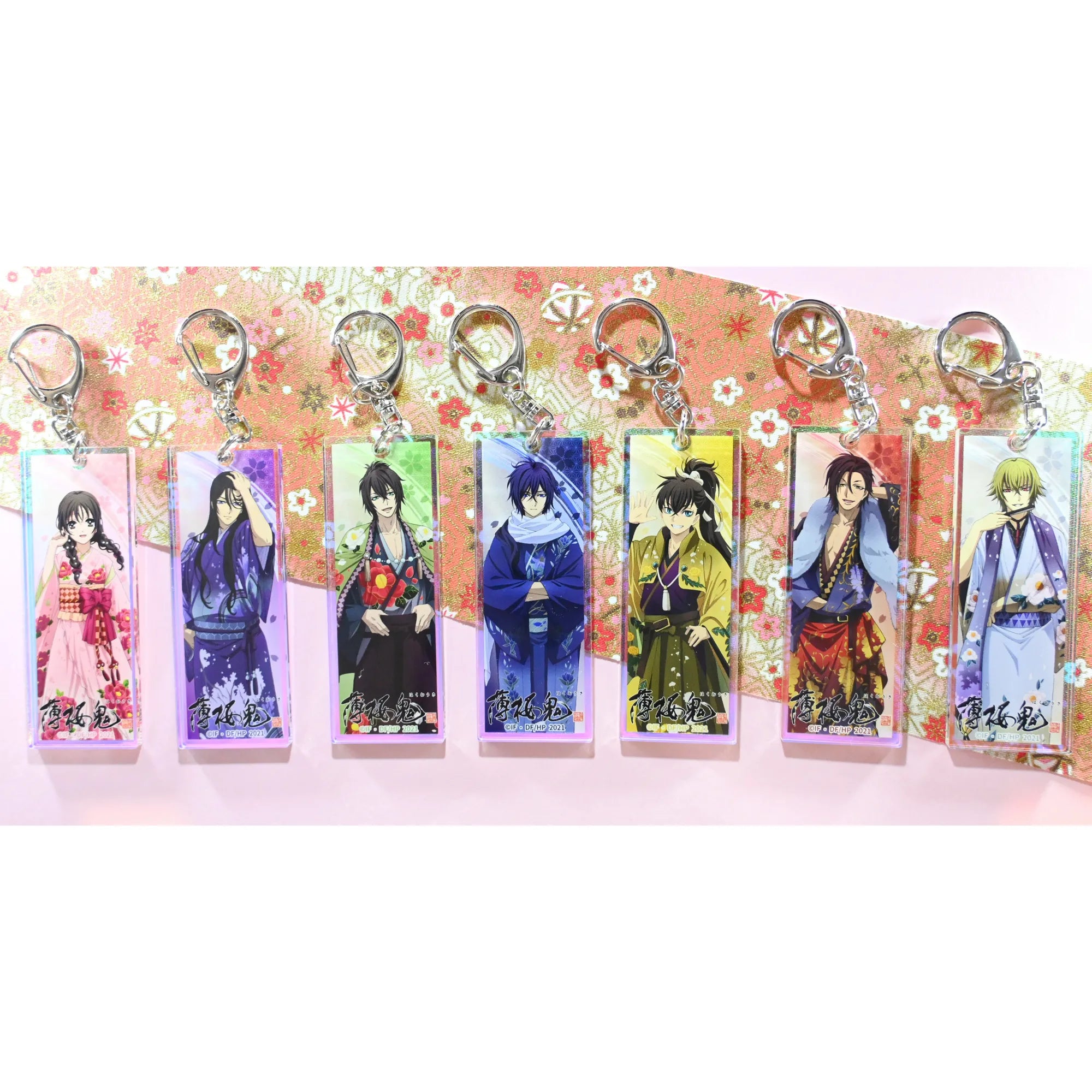 薄桜鬼 オーロラスティックキーホルダー（全7種）【トレーディング】【予約】【2026年11月下旬より順次発送予定】【hk-11】