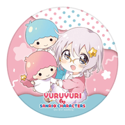 ゆるゆり×サンリオキャラクターズ 白雲石吸水コースター 千歳 ミニキャラver.