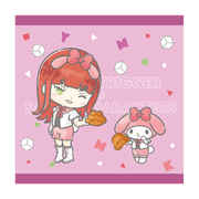 ワールドトリガー×サンリオキャラクターズ vol.2 ハンドタオル 香取 葉子