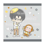 ワールドトリガー×サンリオキャラクターズ vol.2 ハンドタオル 弓場 拓磨