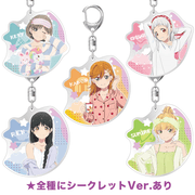 ラブライブ！スーパースター!! アクリルキーホルダー ルームウェアver.（全5種）シークレットあり