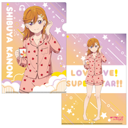 ラブライブ！スーパースター!! クリアファイル 澁谷かのん ルームウェアver.