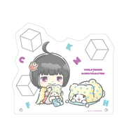 ワールドトリガー×サンリオキャラクターズ BIGアクリルスタンド 雨取 千佳×まるもふびより