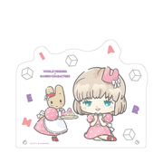 ワールドトリガー×サンリオキャラクターズ BIGアクリルスタンド 那須 玲×マロンクリーム