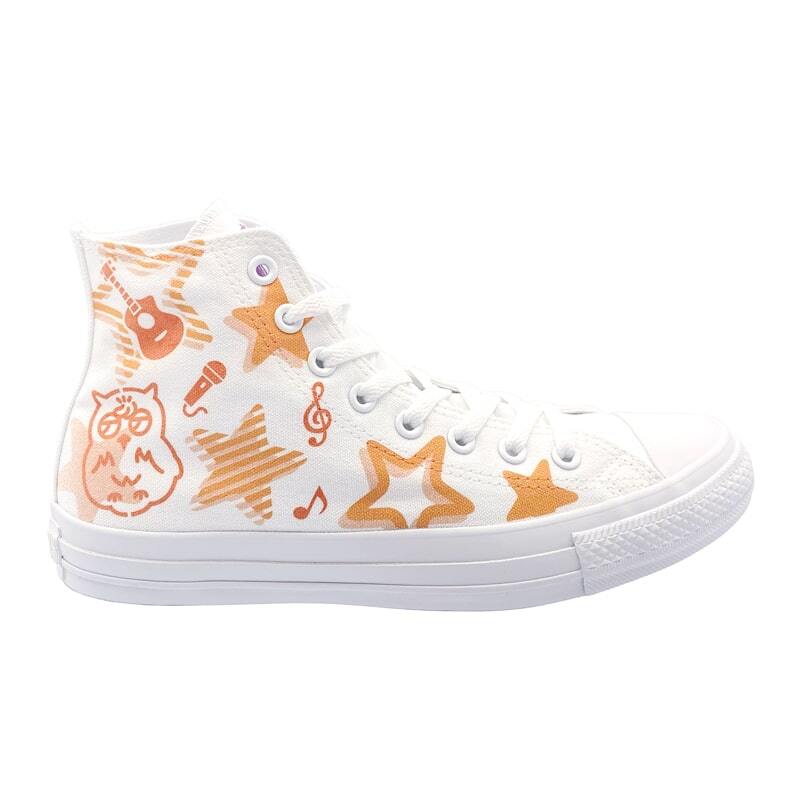 White atelier BY CONVERSE × ラブライブ！スーパースター!! ALL STAR COLORS R HI  澁谷かのん