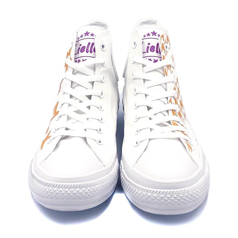 White atelier BY CONVERSE × ラブライブ！スーパースター!! ALL STAR COLORS R HI  澁谷かのん