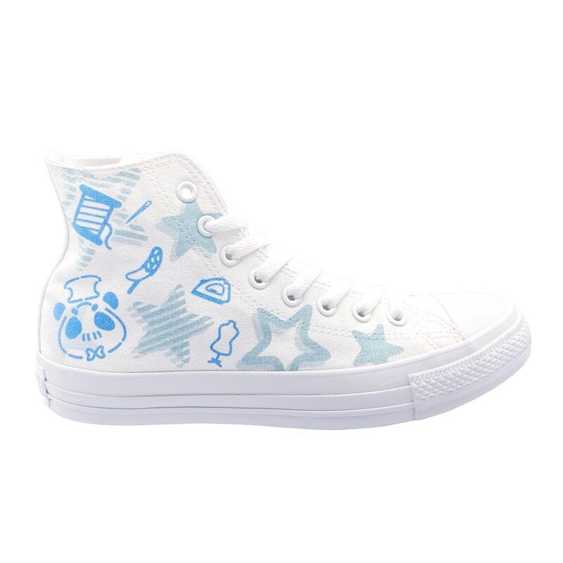 White atelier BY CONVERSE × ラブライブ！スーパースター!! ALL STAR COLORS R HI  唐可可