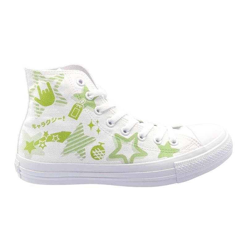White atelier BY CONVERSE × ラブライブ！スーパースター!! ALL STAR COLORS R HI  平安名すみれ