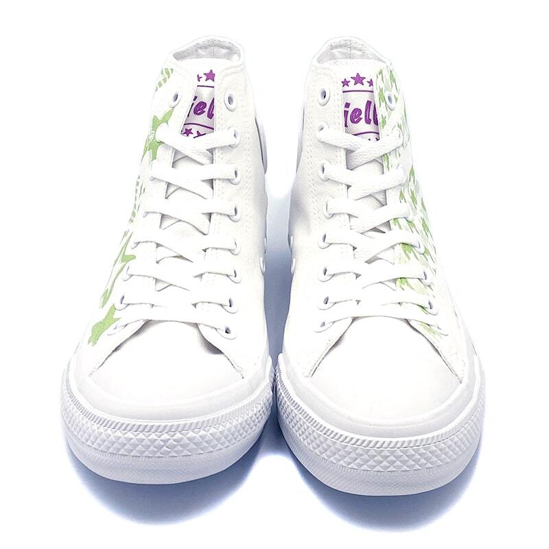 White atelier BY CONVERSE × ラブライブ！スーパースター!! ALL STAR COLORS R HI  平安名すみれ