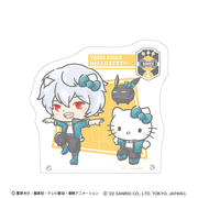 ワールドトリガー×サンリオキャラクターズ シリーズ BIGアクリルスタンド 空閑 遊真×ハローキティ