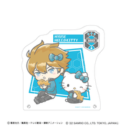ワールドトリガー×サンリオキャラクターズ シリーズ BIGアクリルスタンド ヒュース×ハローキティ