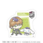 ワールドトリガー×サンリオキャラクターズ シリーズ BIGアクリルスタンド 絵馬 ユズル×シナモロール