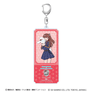 ワールドトリガー×サンリオキャラクターズ シリーズ チケット風アクリルキーホルダー 仁礼 光×シナモロール