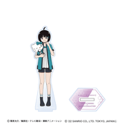 ワールドトリガー×サンリオキャラクターズ シリーズ アクリルスタンド 雨取 千佳×ハローキティ