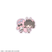 進藤あまね×サンリオキャラクターズ ピンバッジ 進藤あまね×マイメロディ