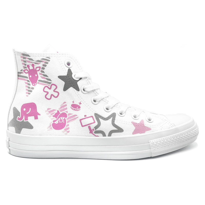 White atelier BY CONVERSE × ラブライブ！スーパースター!! ALL STAR COLORS R HI  鬼塚夏美