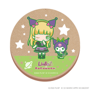 ラブライブ！スーパースター!!×サンリオキャラクターズ vol.2 ウッドコースター 平安名すみれ×クロミ