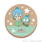 ラブライブ！スーパースター!!×サンリオキャラクターズ vol.2 ウッドコースター 若菜四季×ハンギョドン