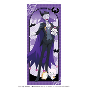 吸血鬼すぐ死ぬ×サンリオキャラクターズ BIGタペストリー ドラルク×クロミ&ジョン×マイスウィートピアノ