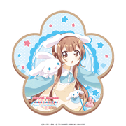 ゆるゆり＆大室家×サンリオキャラクターズ ウッドコースター 大室花子×シナモロール