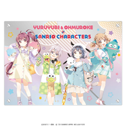 ゆるゆり＆大室家×サンリオキャラクターズ プレミアム3層パネル 生徒会ver.