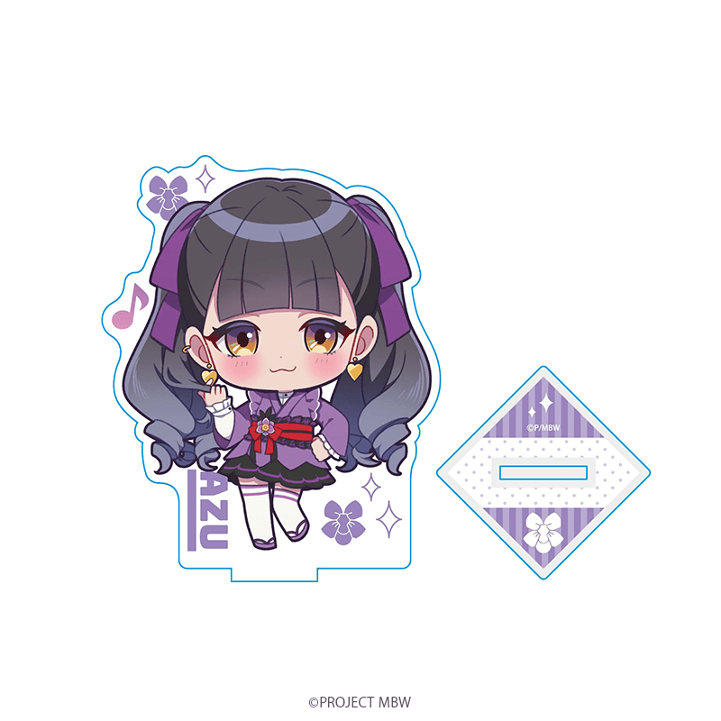 前橋ウィッチーズ アクリルスタンド 新里アズ ミニキャラ 花屋制服ver.
