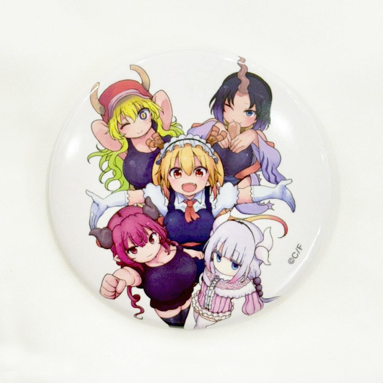 小林さんちのメイドラゴン 缶バッジ SNSイラストver.（全10種）【トレーディング】