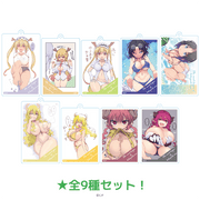 小林さんちのメイドラゴン アクリルキーホルダー エッチなイラストver.（全9種セット）