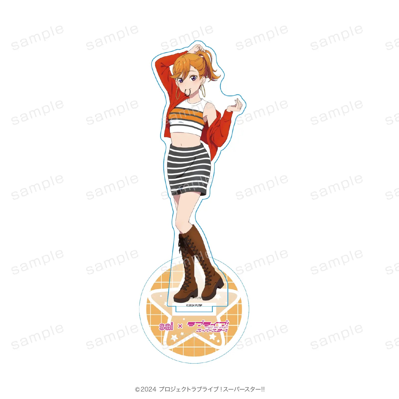 美容室sai×ラブライブ！スーパースター!! アクリルスタンド 澁谷かのん【予約】【2026年11月中旬より順次発送予定】【llsp-sai】