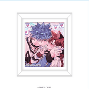 マージナル8周年フェア 蓮木くんと三毛くん フレームマグネット デザートver.