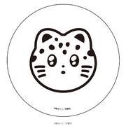 マージナル8周年フェア 愛しのしっぽちゃん 白雲石コースター ユキ モチーフアイコンver.