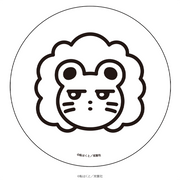 マージナル8周年フェア 愛しのしっぽちゃん 白雲石コースター レオ モチーフアイコンver.