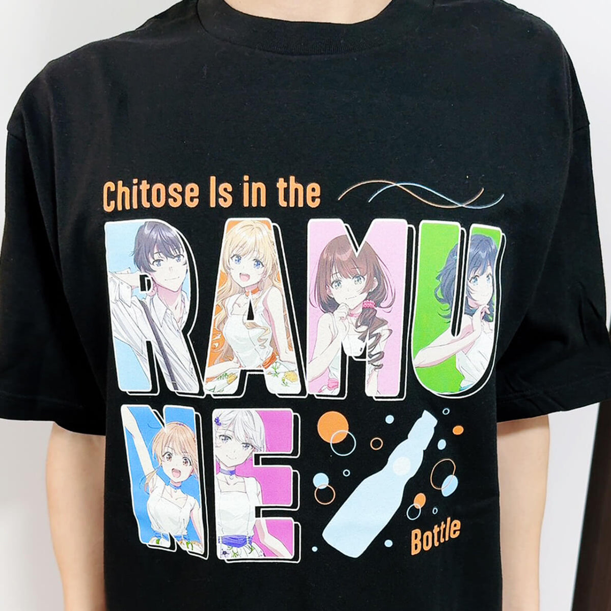 千歳くんはラムネ瓶のなか Tシャツ チラムネFESver. Lサイズ