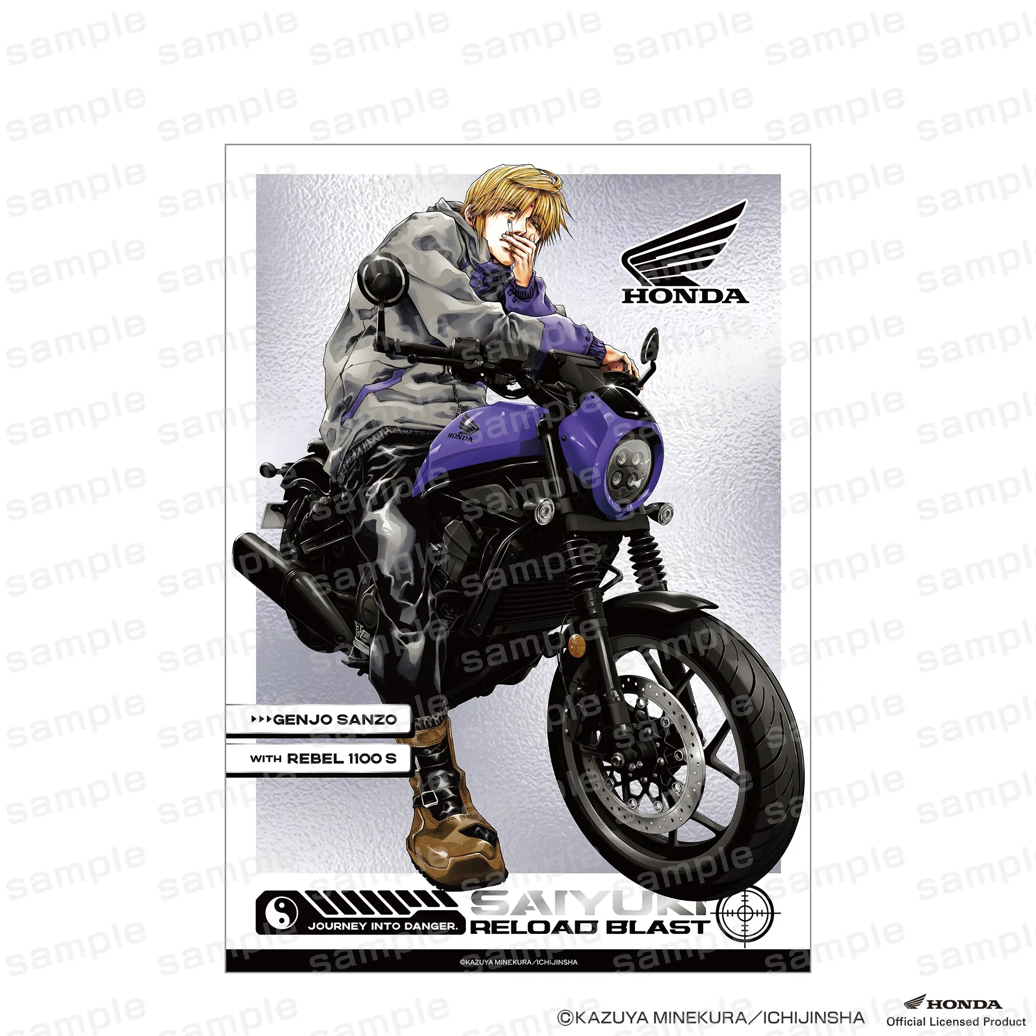 最遊記RELOAD BLAST×Honda クリアポスター 玄奘三蔵
