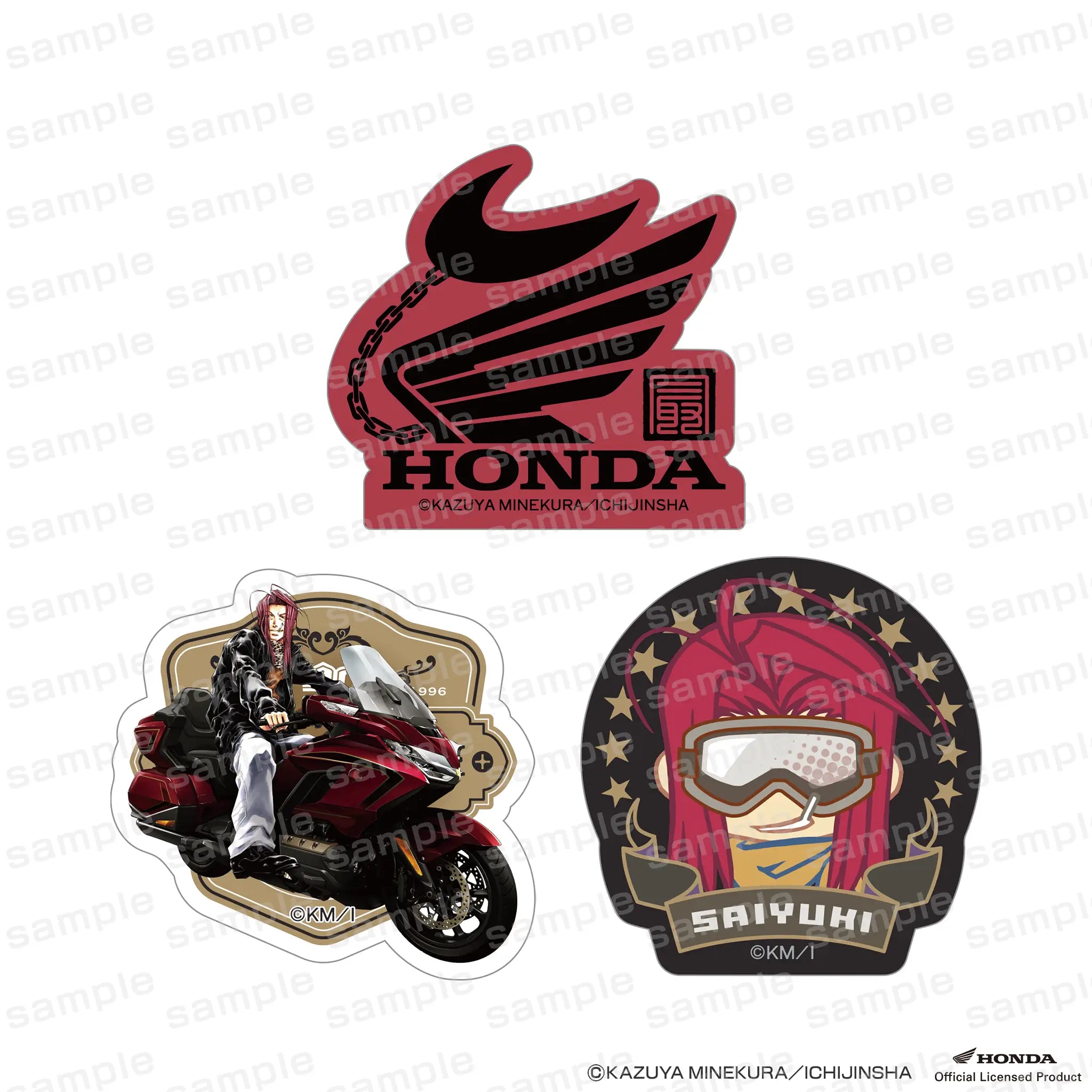 最遊記RELOAD BLAST×Honda モバイルステッカーセット 沙悟浄【予約】
