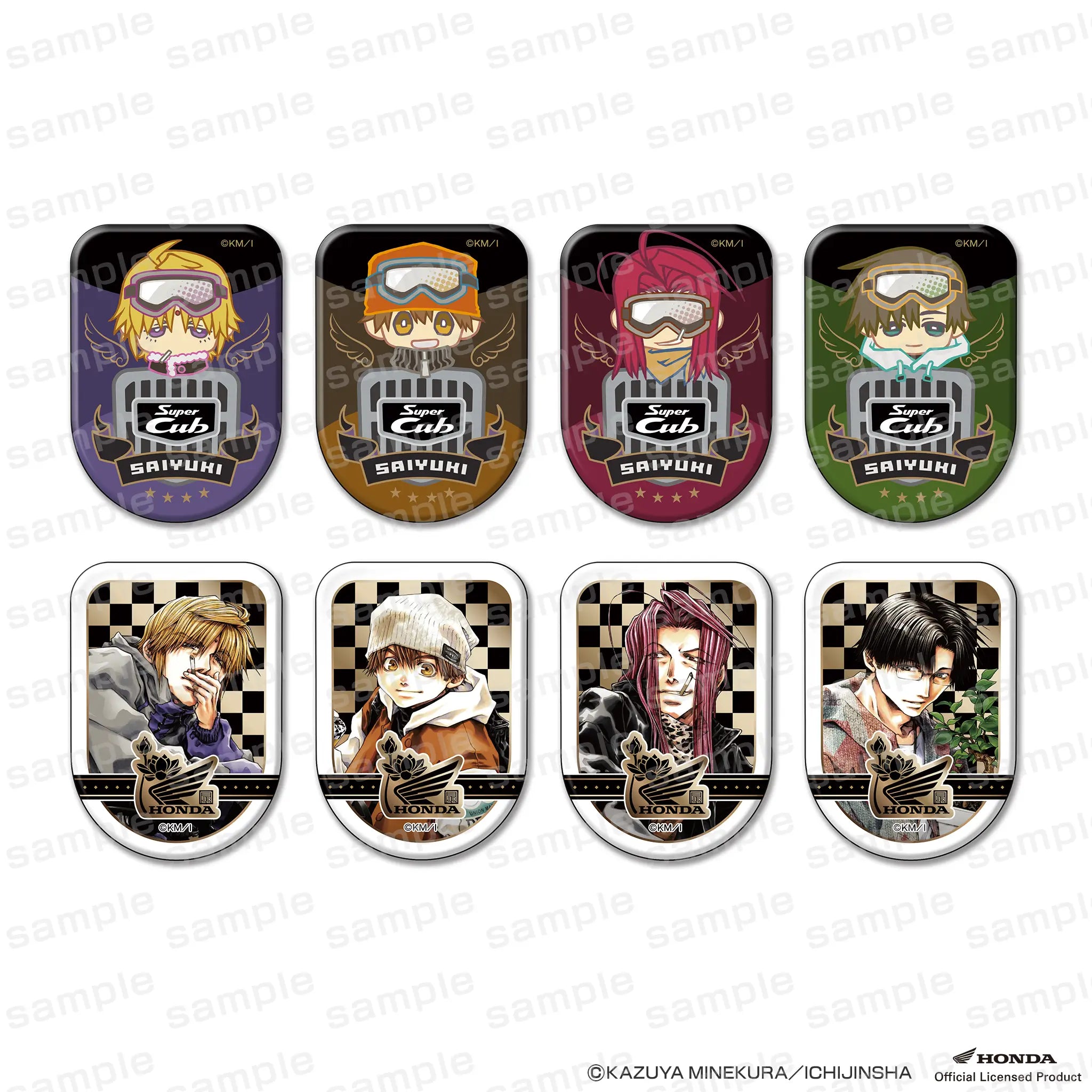 最遊記RELOAD BLAST×Honda U字型缶バッジ（全8種）【トレーディング】【予約】