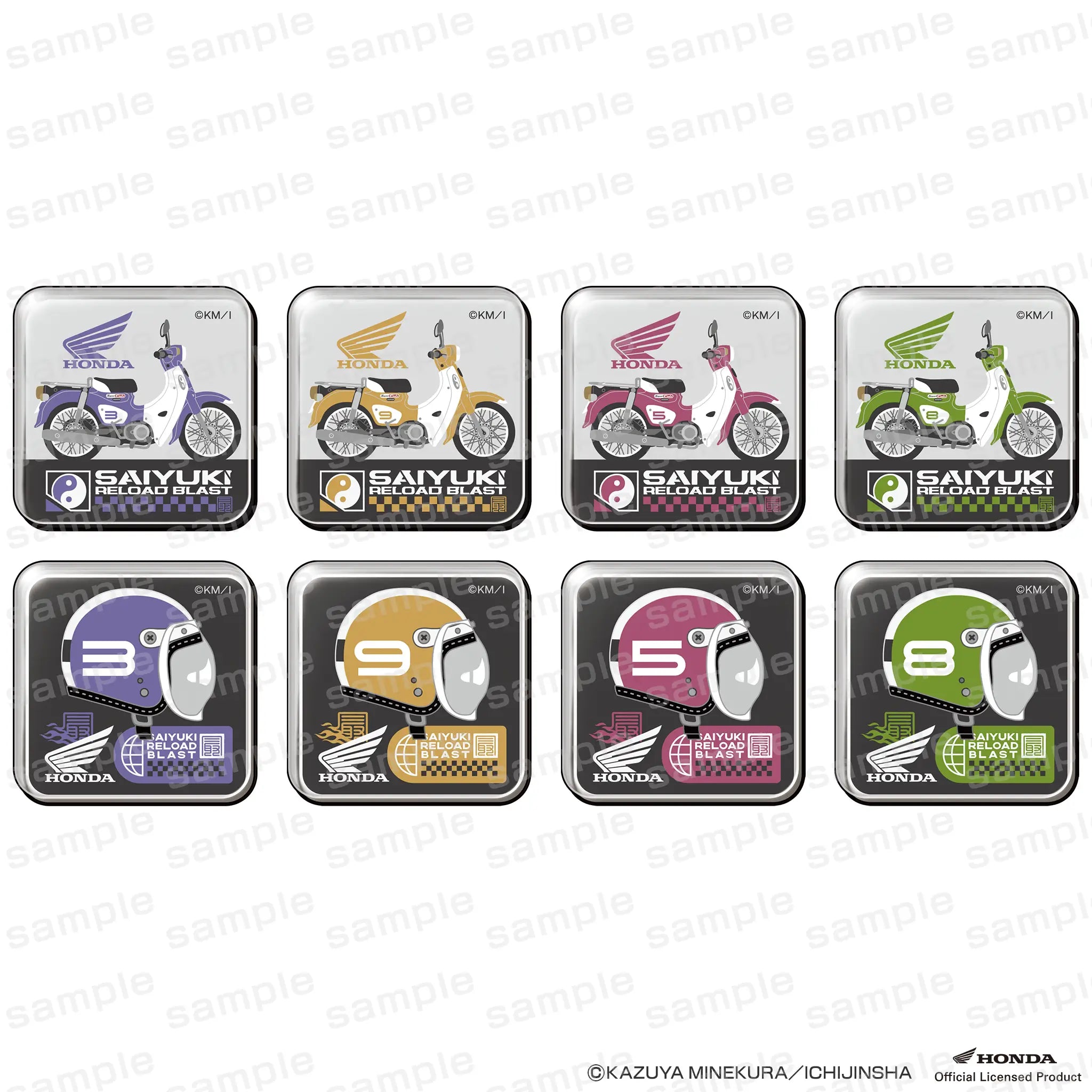 最遊記RELOAD BLAST×Honda アクリルマグネット（全8種）【トレーディング】【予約】