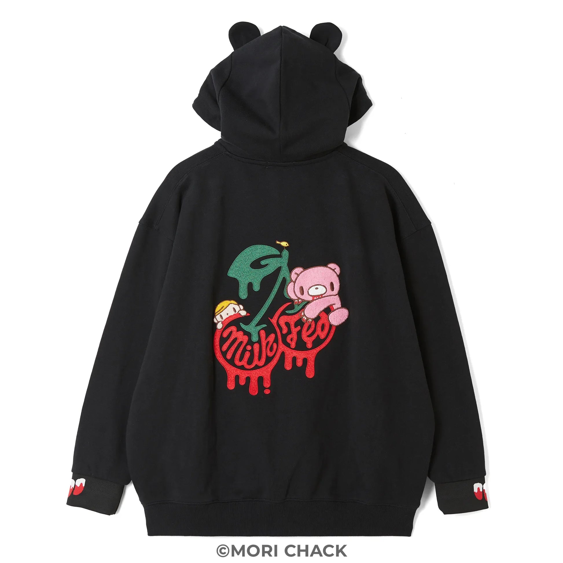 GLOOMY meets MILKFED. GLOOMY ZIP UP HOODIE【予約