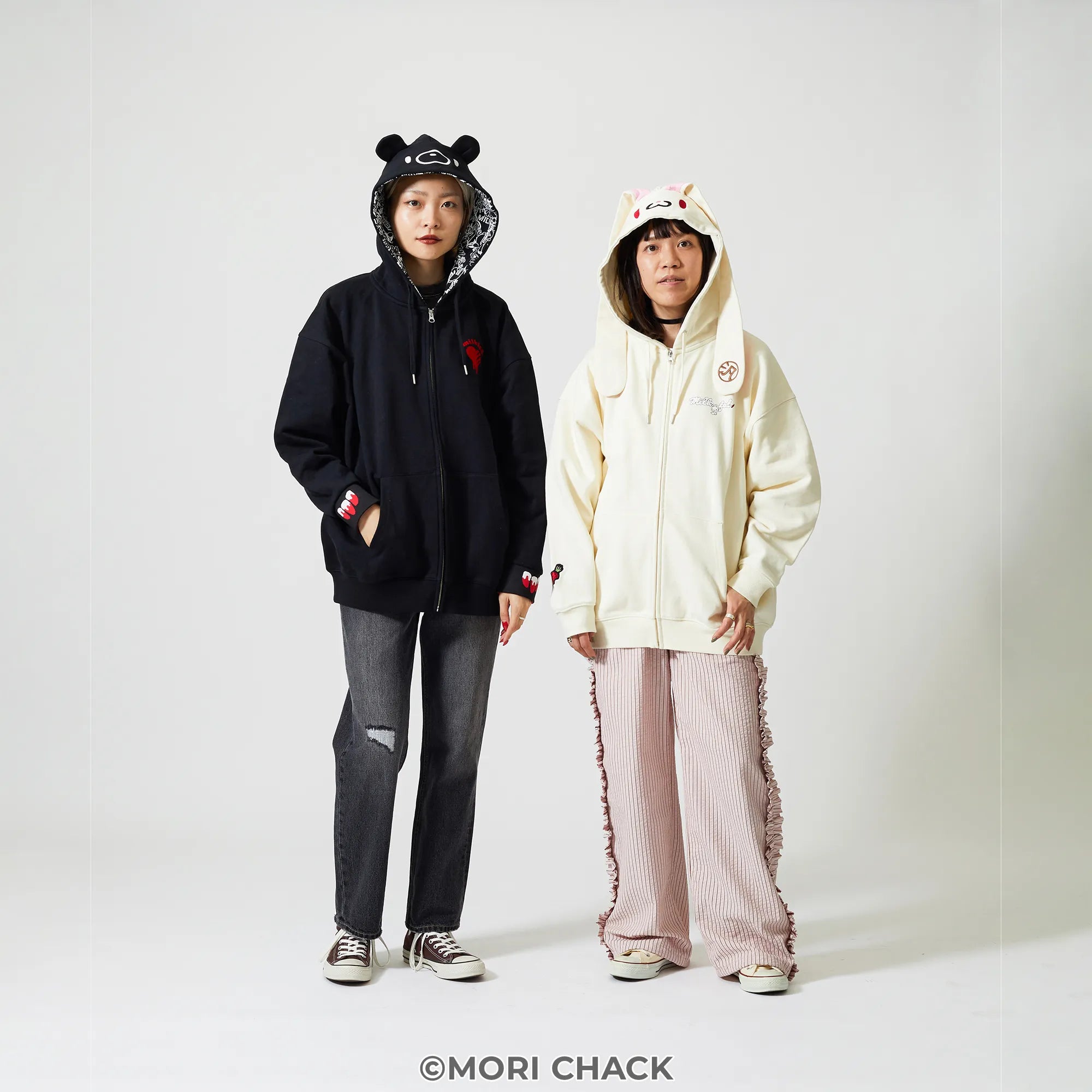 GLOOMY meets MILKFED.  GLOOMY ZIP UP HOODIE【予約】【2次予約】