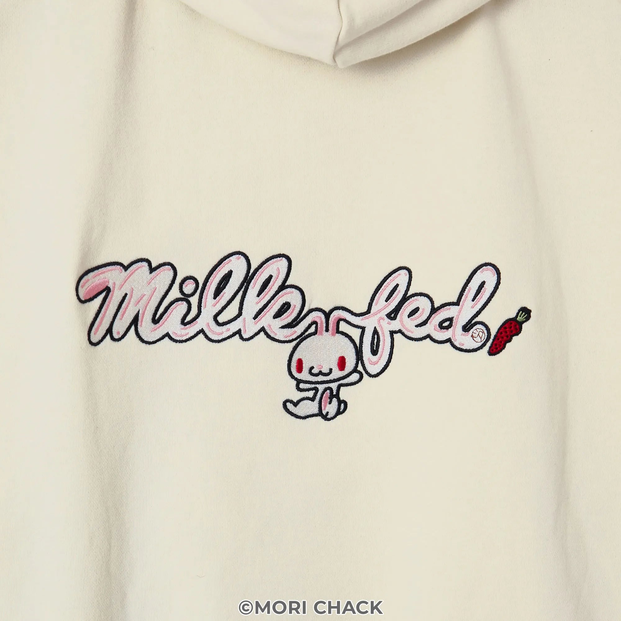 GLOOMY meets MILKFED.  HANYO USAGI ZIP UP HOODIE【予約】【2次予約】