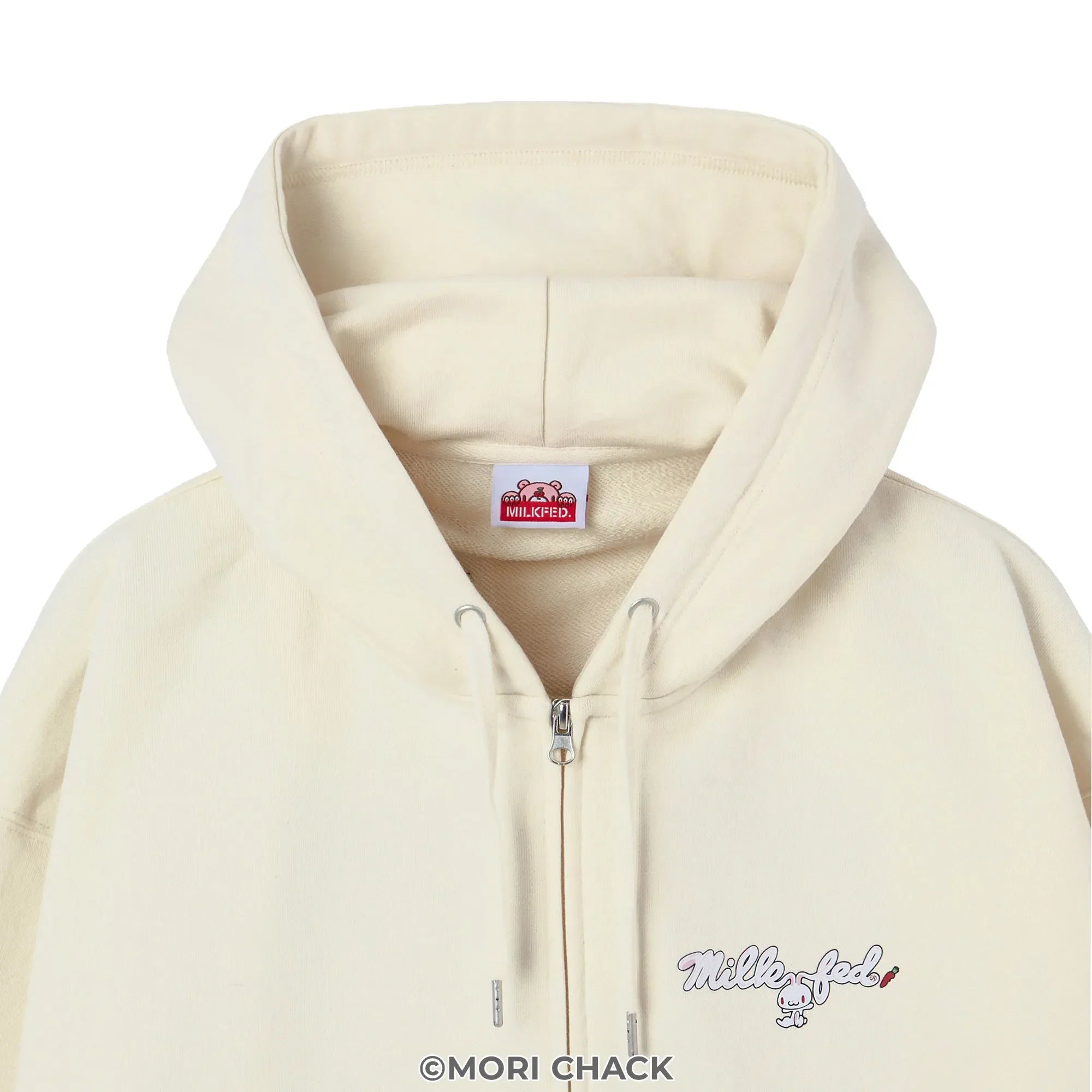 GLOOMY meets MILKFED.  HANYO USAGI ZIP UP HOODIE【予約】【2次予約】