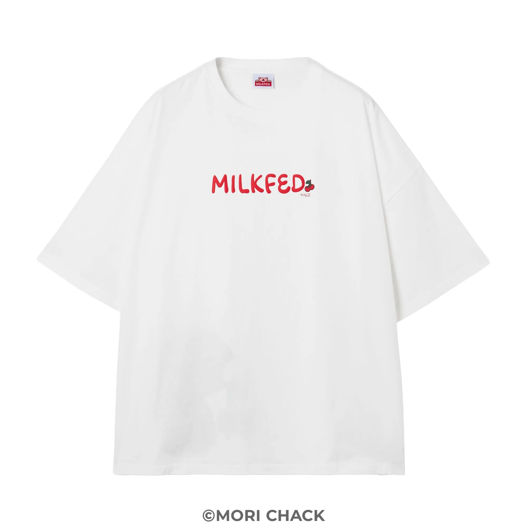 GLOOMY meets MILKFED.  LOGO S/S TEE White【予約】